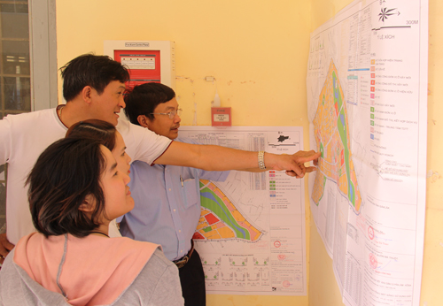 Công bố quy hoạch chi tiết tỷ lệ 1/500 Khu dân cư tại phường Tân Lập